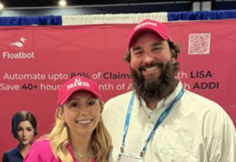 two people with ai brewer cap