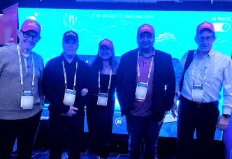 ai brewer community members with cap